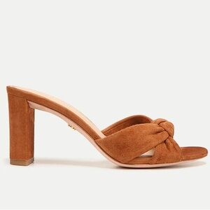 NIB Veronica Beard Ganita Knot-Front Sandal Hazelwood 6.5